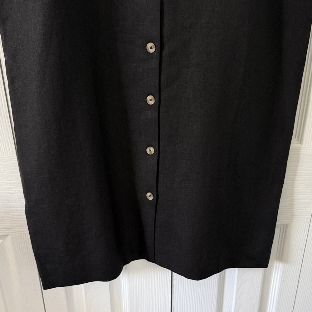 Reformation Britt Linen Skirt Sz 12 - Picture 6 of 11